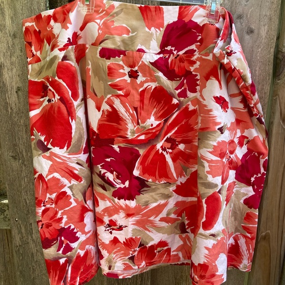 Bright Bold Feminine Skirt by Lane Bryant - Picture 1 of 3